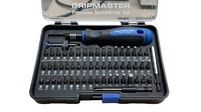 GripMaster Precision Screwdriver Set
