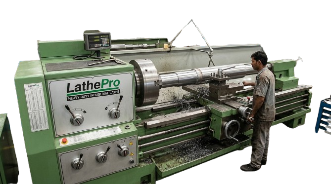 LathePro Heavy Duty Industrial Lathe Machine