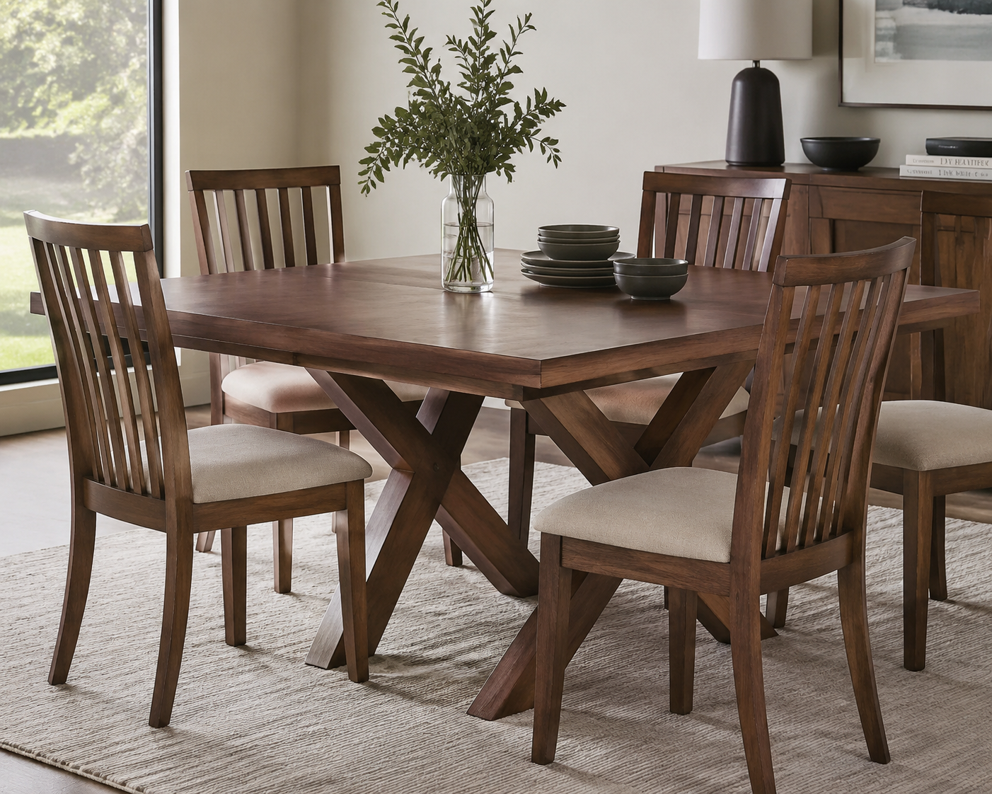 Elegance Oak Dining Table