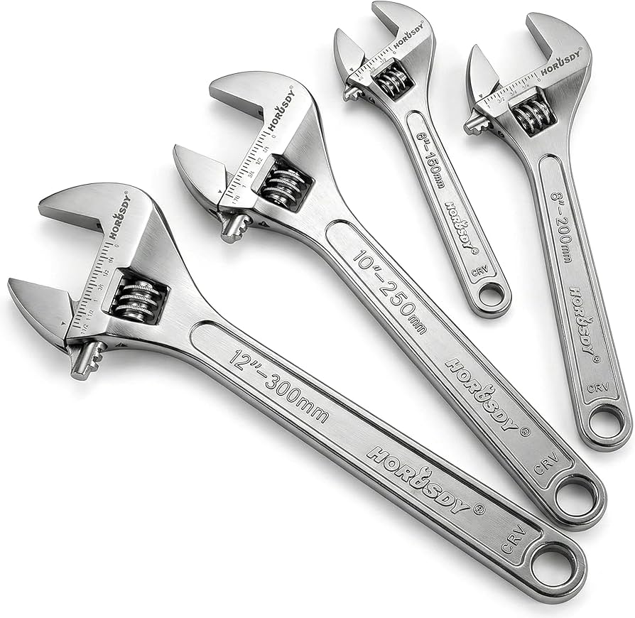 Adjustable Wrench Set
