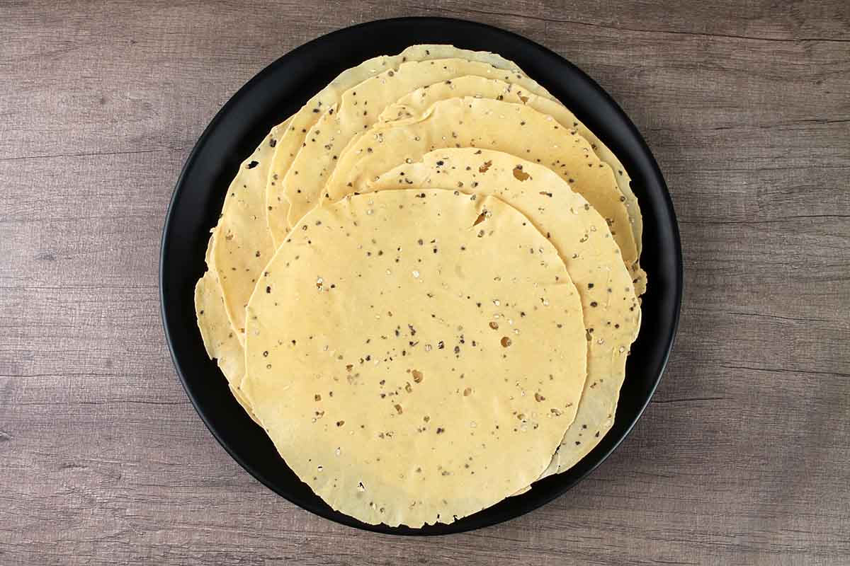 Plain Urad Papad