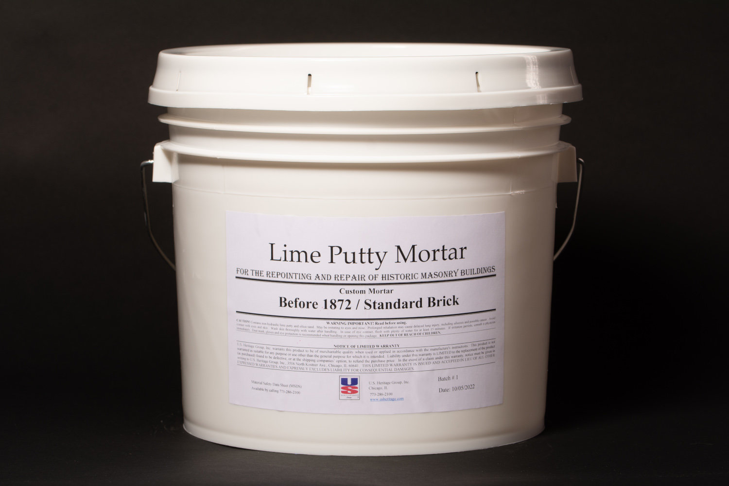 heritage lime putty mortar+