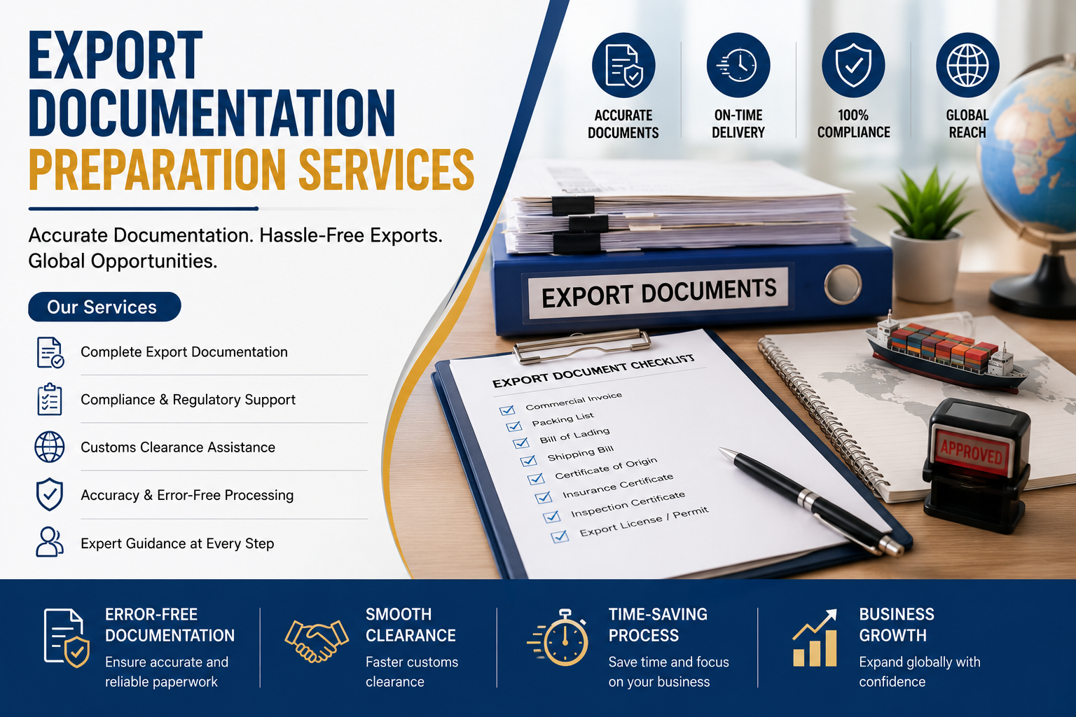 Export Documentation Preparation Services in Mumbai
