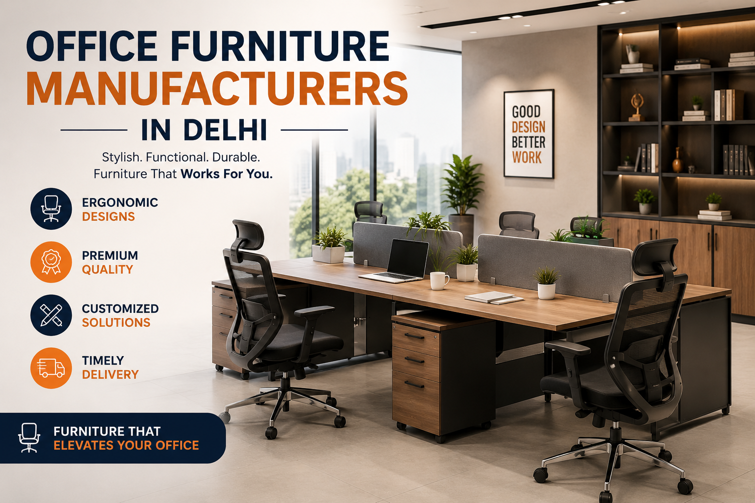 Office Furniture Manufacturers in Delhi