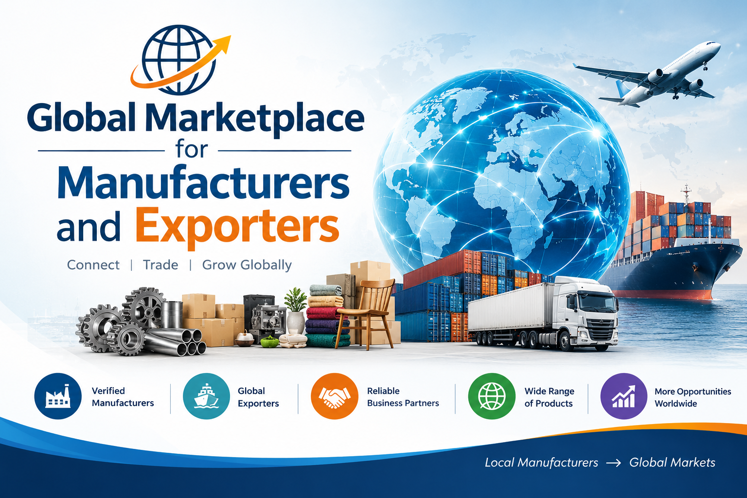 Global Marketplace for Manufacturers and Exporters